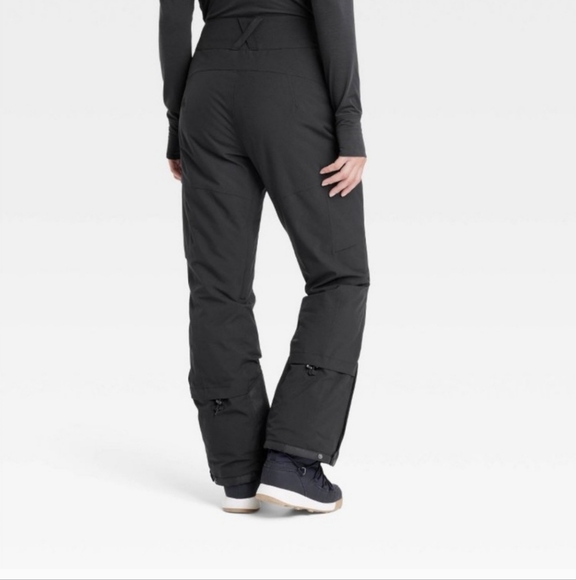 All in motion 3M Thinsulate Snow Sport Waterproof Pants Size M Black Outdoor Pan - Picture 3 of 14